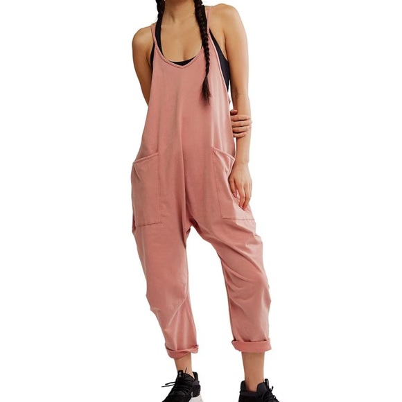 Free People Pants - Free People FP Movement Sleeveless Scoop Neck Hot Shot Onesie